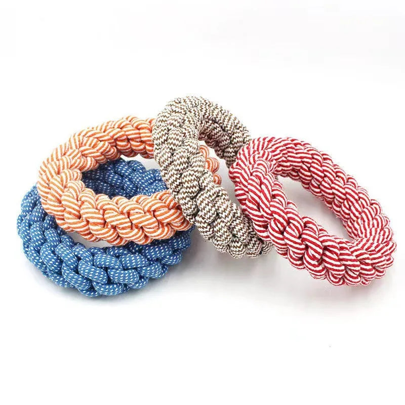 Pet Dog Rope Toys Durable Chew Bite Resistant Game Pet Toys For Medium Large Dogs Golden Retriever Pitbull Labrador Supplies