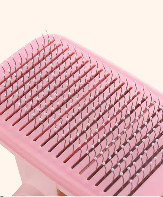 Self Cleaning Dog Brush Comb Pet Grooming Hair Remover Combs Brush Floating Hair Pet Grooming Brush Cat Supplies