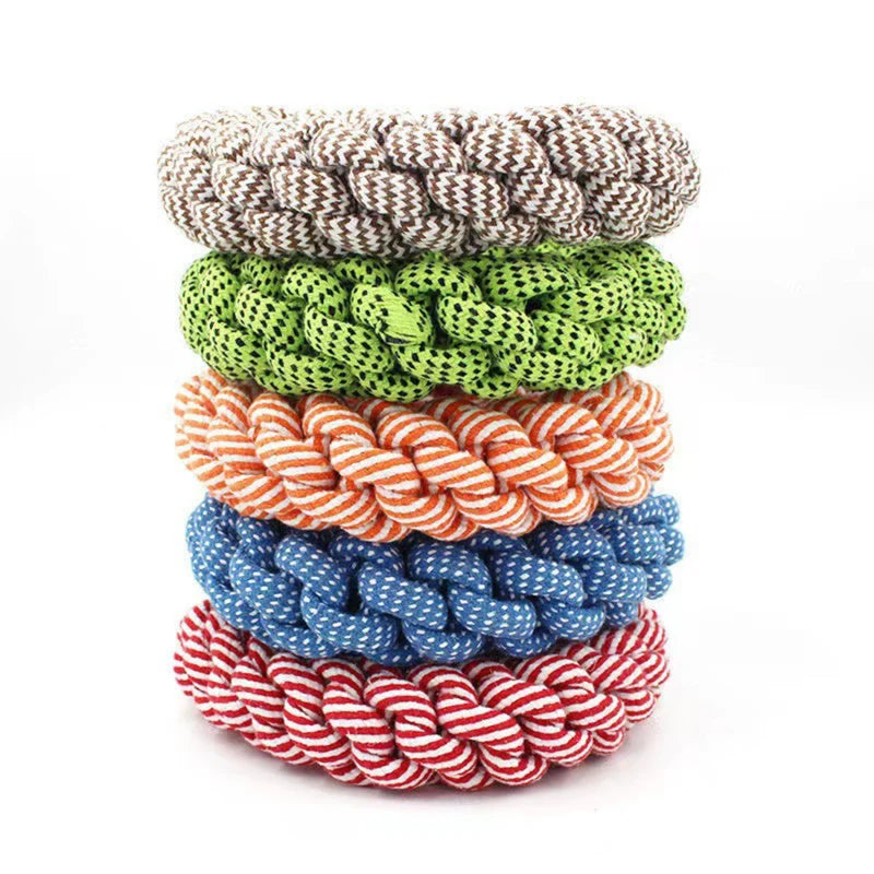 Pet Dog Rope Toys Durable Chew Bite Resistant Game Pet Toys For Medium Large Dogs Golden Retriever Pitbull Labrador Supplies