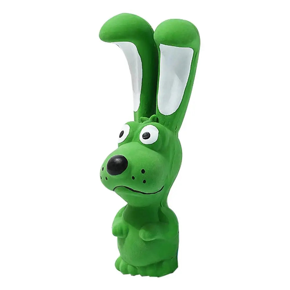 Dog Squeaky Toys Hippo Animal Chew Toys Latex Squeaky Toys Pet Supplies Soft Interactive Crinkle Dog Toys For Inside Dog & All
