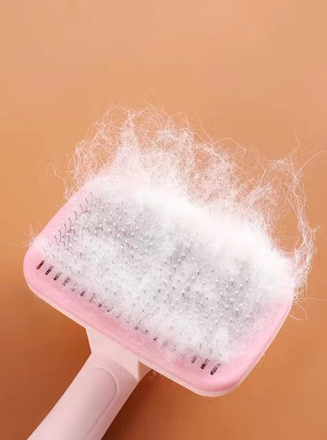 Self Cleaning Dog Brush Comb Pet Grooming Hair Remover Combs Brush Floating Hair Pet Grooming Brush Cat Supplies