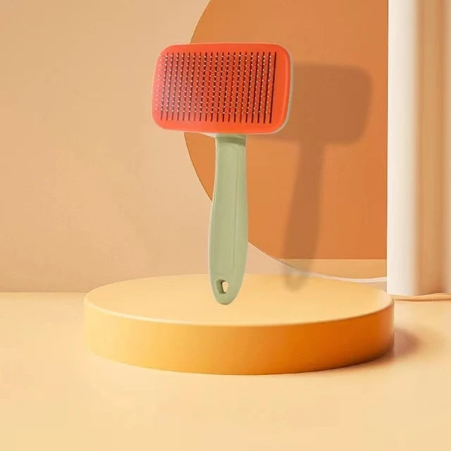 Self Cleaning Dog Brush Comb Pet Grooming Hair Remover Combs Brush Floating Hair Pet Grooming Brush Cat Supplies
