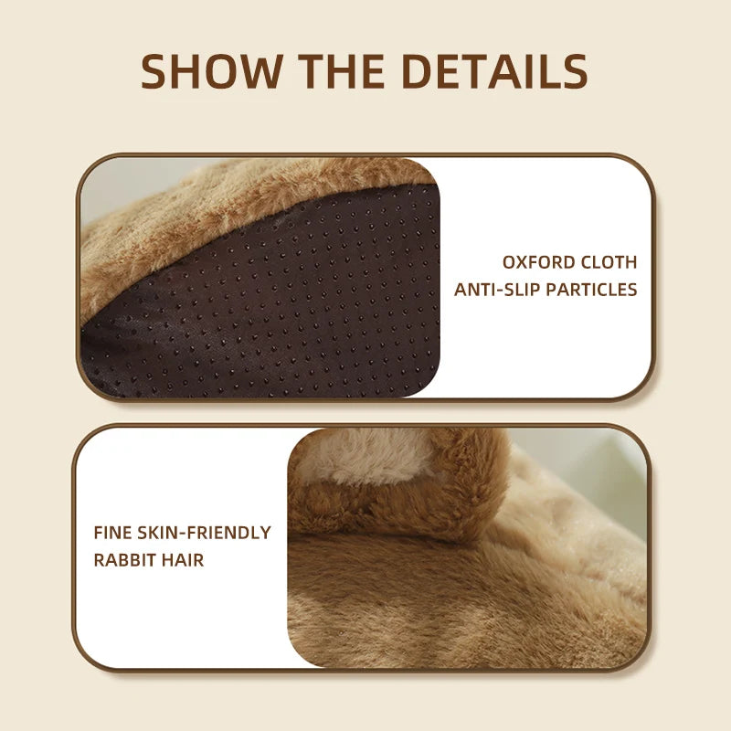 HOOPET Cats House Dogs Bed Indoor Sleeping Bed Soft Cat Cave Winter Warm Kitten Nest Puppy Kennel Pet Products