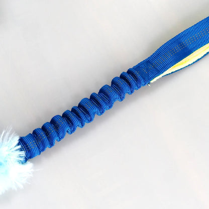Durable Pet Dog Chew Toys Rubber Bone Plush Toy For Pets Supplies Fit for Puppy Pet Gift Training Interactive Play with Rope